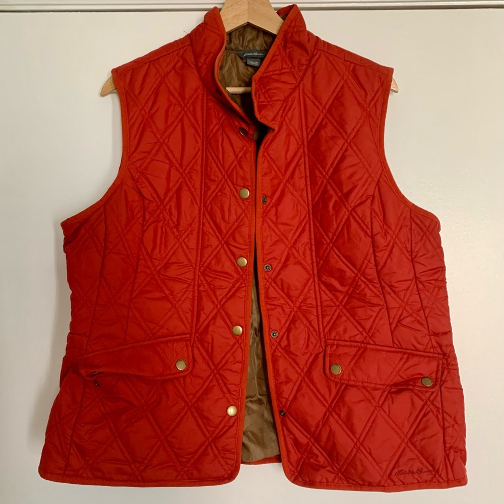 Woman’s Eddie Bauer quilted vest